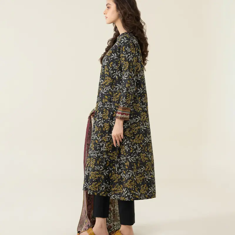 3 Piece - Printed Lawn Suit