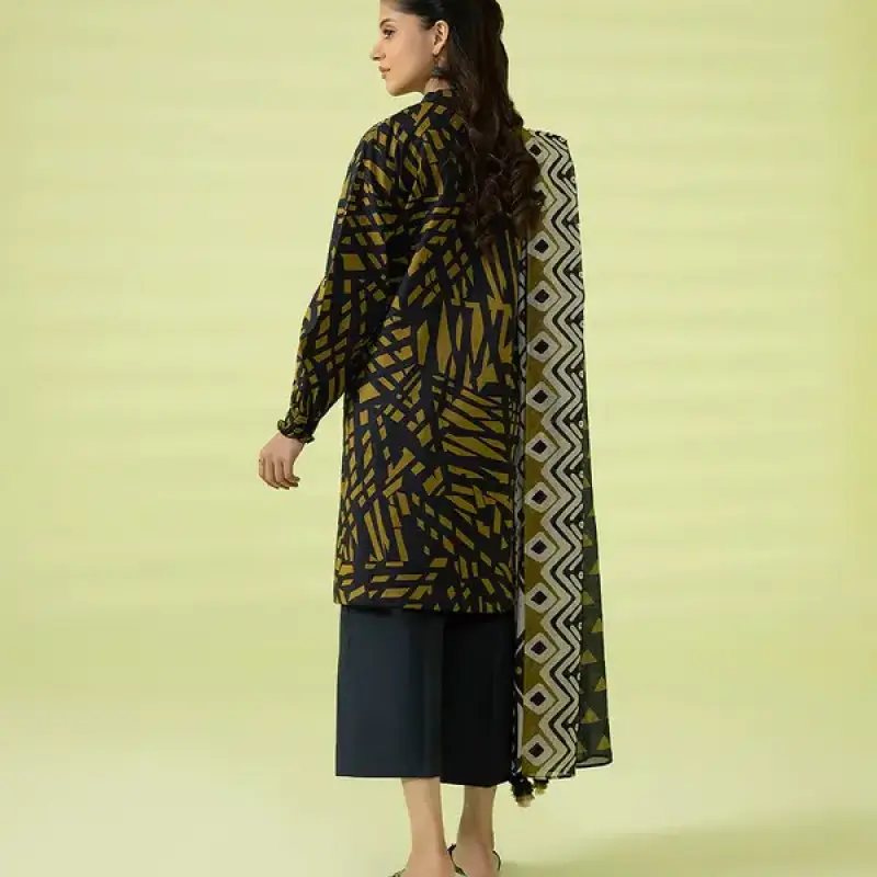 3 Piece - Printed Lawn Suit