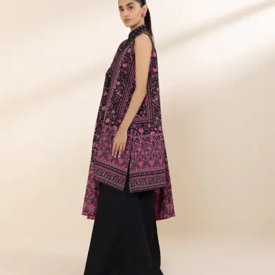 3 Piece - Printed Khaddar Suit
