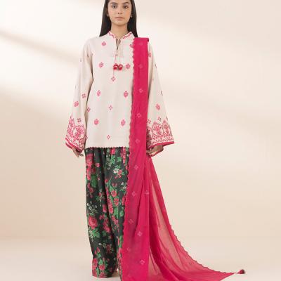 3 Piece - Printed Lawn Suit