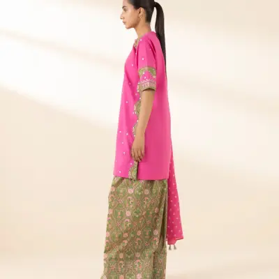 3 Piece - Embroidered Lawn Suit